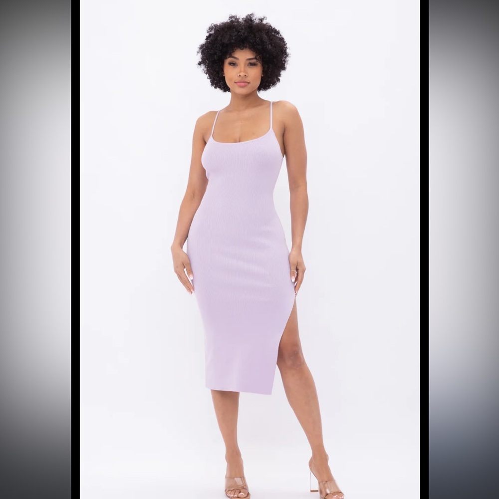 Hera Collection Side Slit Cami Dress